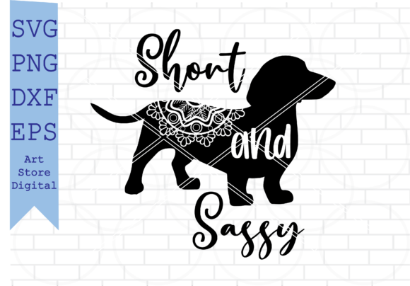 Short and Sassy Dachshund Svg Graphics for Crafts