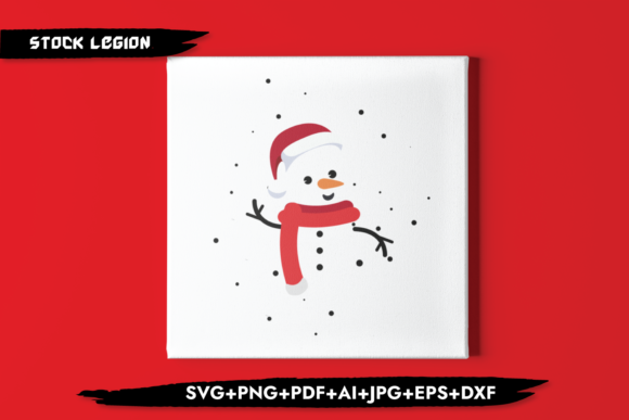Snowman Red Scarf SVG: A Brand Designer’s Review for Graphics and Crafts