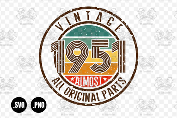 Vintage 1951 Almost All Original Parts Graphics for Crafts