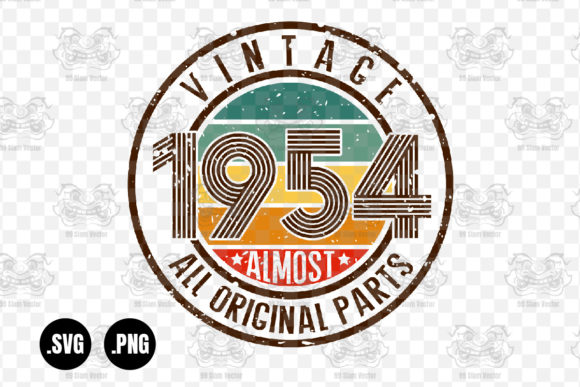 Vintage 1954 Almost All Original Parts Graphics and Crafts